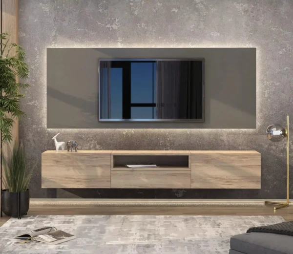 Floating Wall Mounted TV Unit