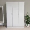 3 Door Wardrobe in White at best affordable price in Bloemfontein