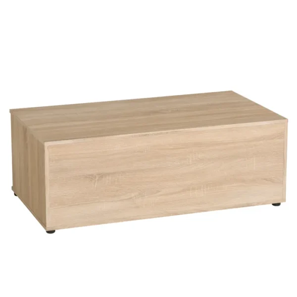 Karlstad Oak texture detail with White décor accents