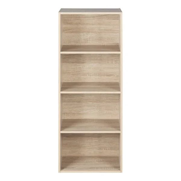 4-Compartment White Shelf in a cozy Bloemfontein living room corner