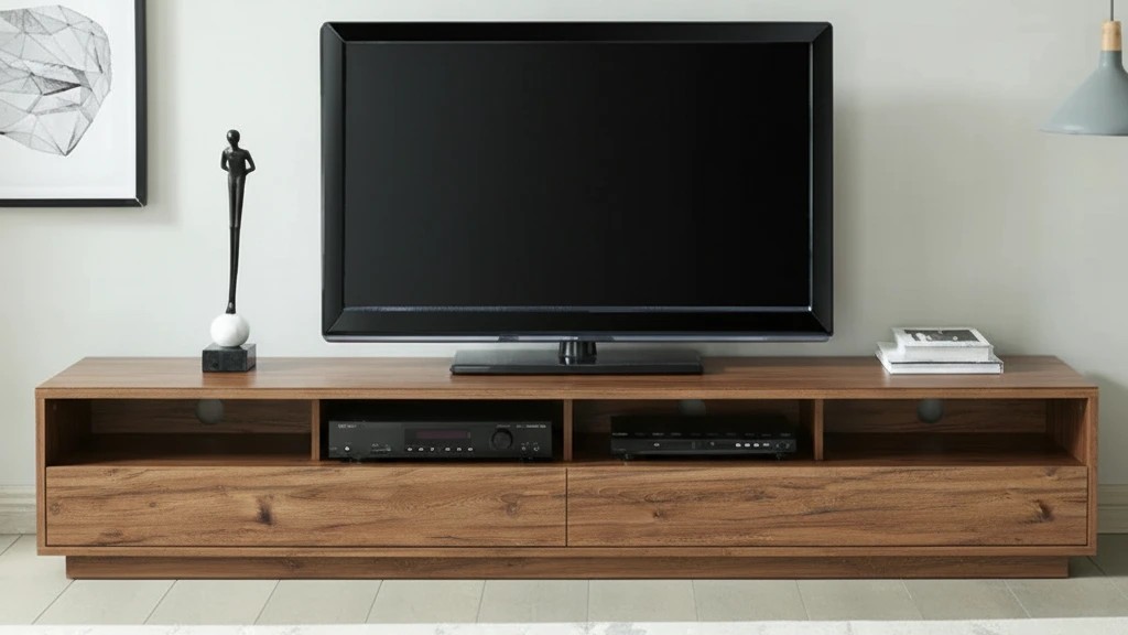 Modern TV Stand made with Tunari SupaTexture in Bloemfontein