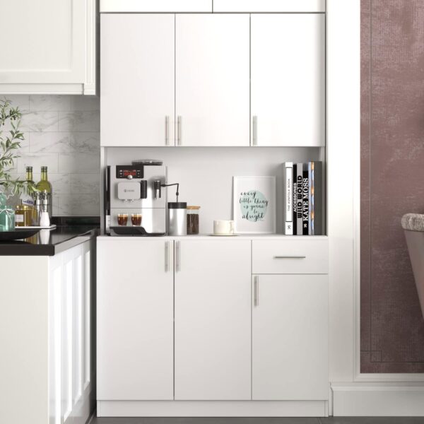 Urban-Crafts-Kitchen-Cupboards-6-Doors-1-Drawers-White-1A Urban Crafts White Kitchen Cupboard – 6 doors and 1 drawer